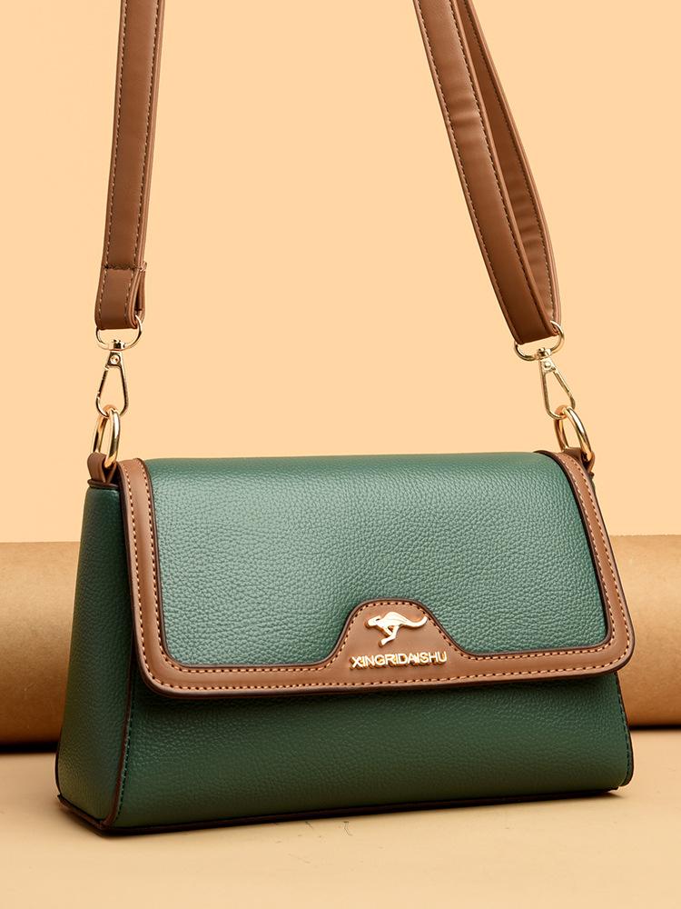 

Женская сумка Сумка через плечо Женская сумка для мамы Маленькая квадратная сумка Сумка через плечо Женская зелёный