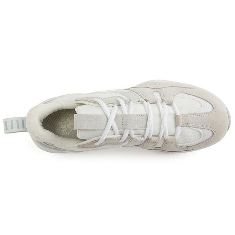 Kappa Retro Logo Cushioning Low-Top Dad Shoes Unisex sneakers Moon-Gray K09Y5MM79D-133