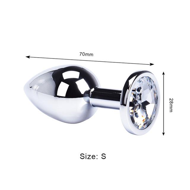 Sex Vibrator Metall Anal Spielzeug Für Frauen Erwachsene Sex Produkte Für S Männer Butt Plug Edelstahl Anal Plug Sex Spielzeug anal DildoToys