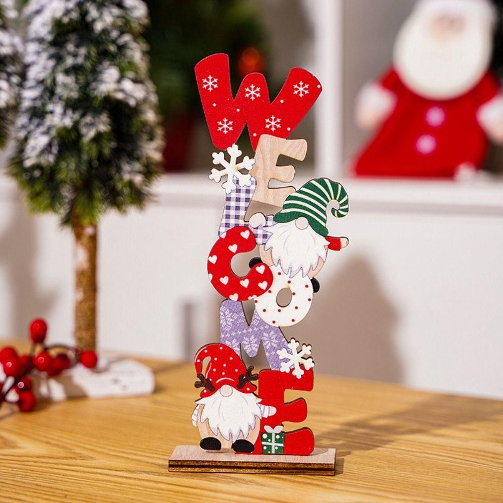 Home Handicrafts Bedroom Jigsaw Ornaments Kit Desktop Ornaments Christmas Decoration Children Toys