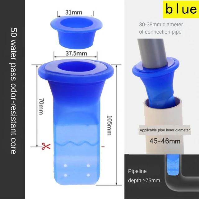 Silicone Core Sewer Pipe Round Inner Core Kitchen Toilet Floor Bathroom Sink Drain Deodorant Anti-odor Back Flow Filter Strainer