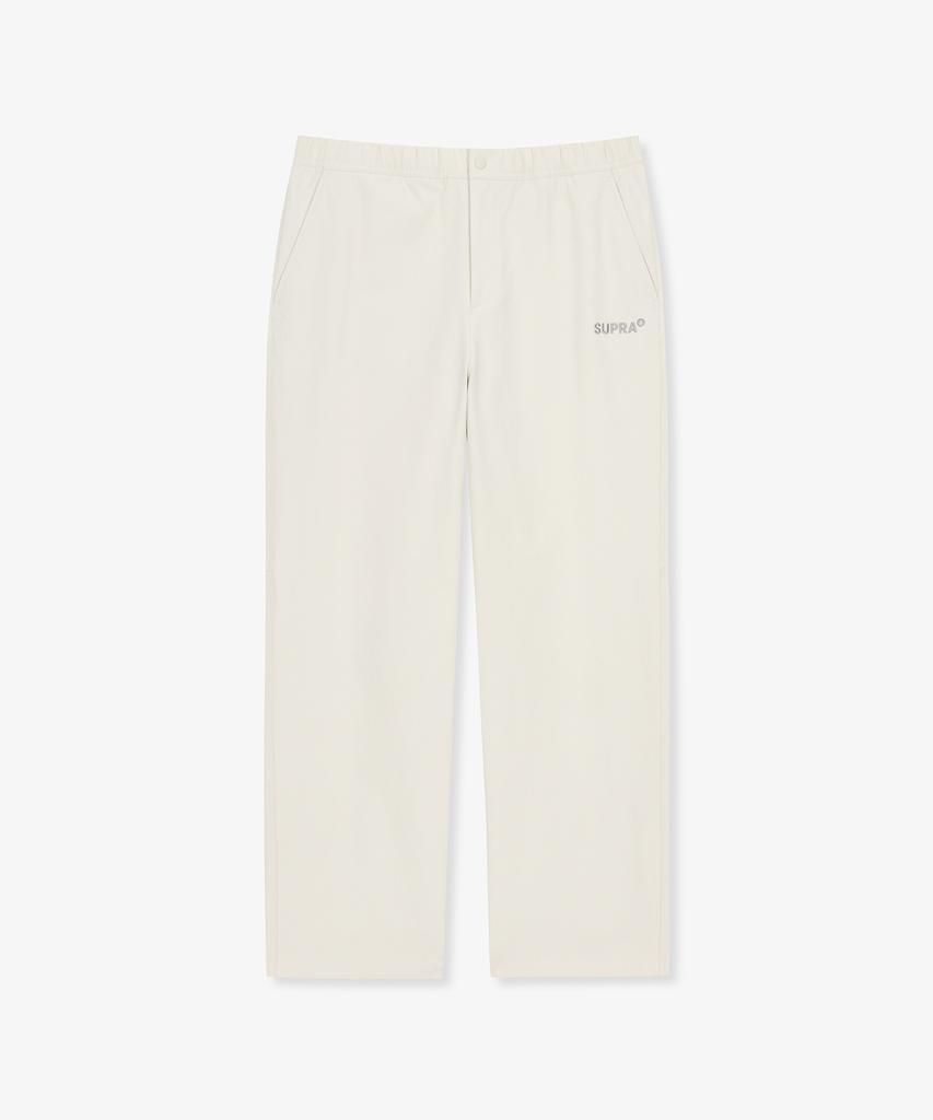 SUPRA Basic True Logo Parasuit Pants (Cream)
