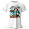 Men's Steve's Lava Chicken Printed T Shirt 100% Cotton Oversized Quirky Graphic Tees for Women Summer Tops Geek Streetwear