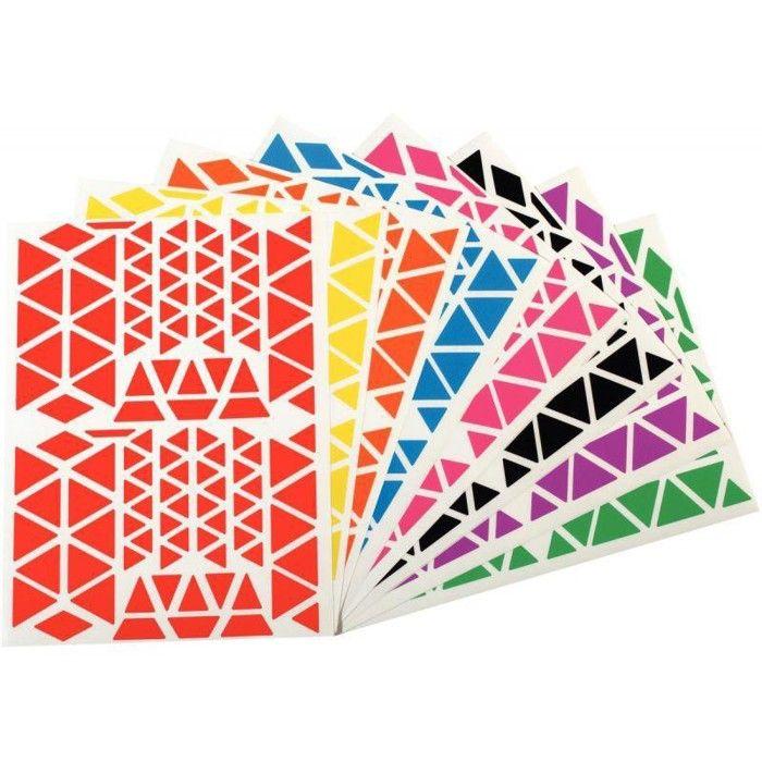 Gommettes Triangle x 1 200