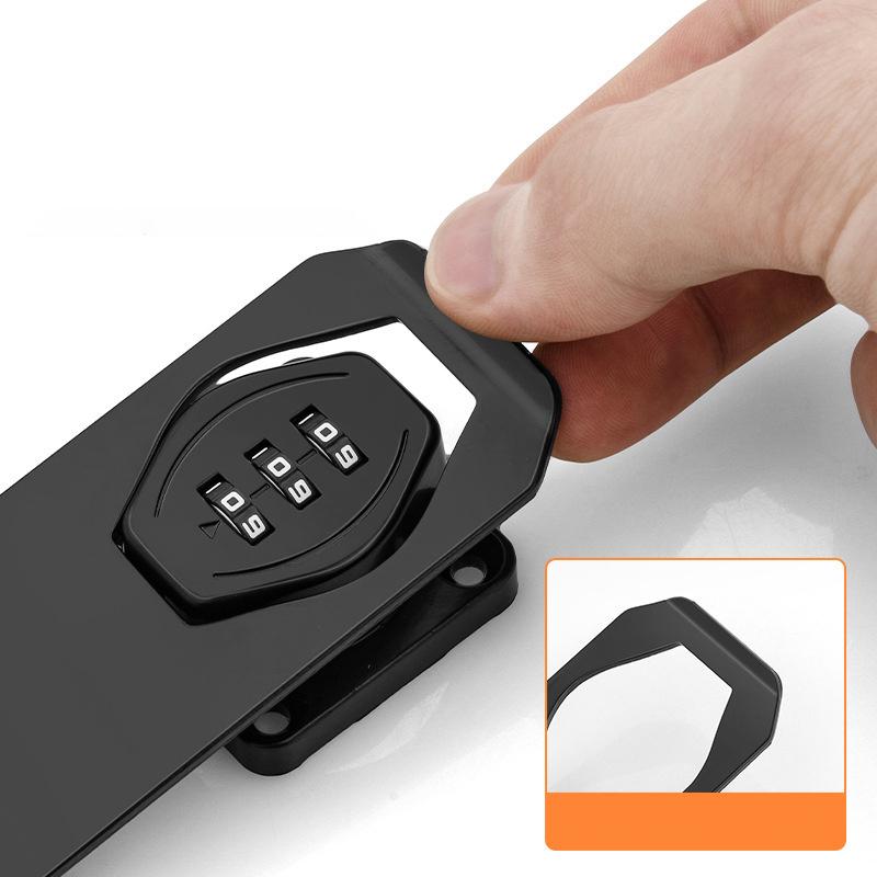 3-Digit Combination Lock Easy To Install Zinc Alloy Password Drawer Locks Mechanical Dial Cabinet Security Cam Lock Refrigerator