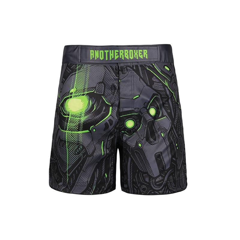 Robot MMA Shorts Professional Competitive UFC Boxing Training Sports Shorts S