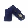 Tianying Velvet Watch Pouch, Portable Watch Storage Bag, Travel Case Organizer for Men and Women with Insert for Travel and Outdoor Use (Dark Blue)