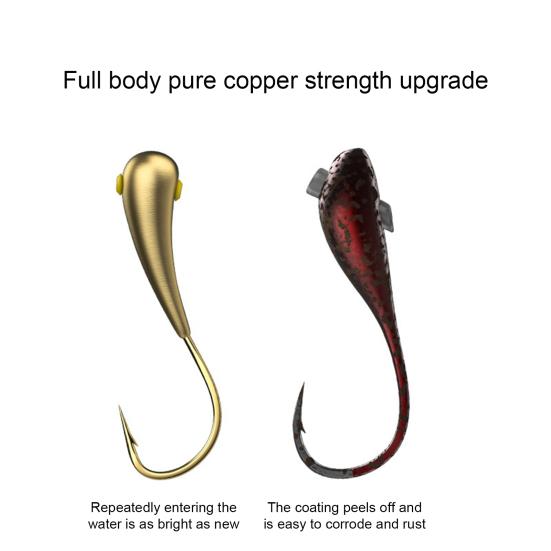 10Pcs Strong Penetrating Sharp Hooks Reusable Durable Freshwater Saltwater Fishing Forged Supplies Increase Rate