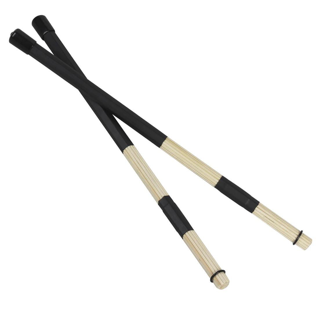 IRIN 1 Pair Drumsticks 40CM High Quality Bamboo Drum Brush Drumsticks Rods Jazz Drum Sticks Brushes Rod Percussion Accessories чёрный