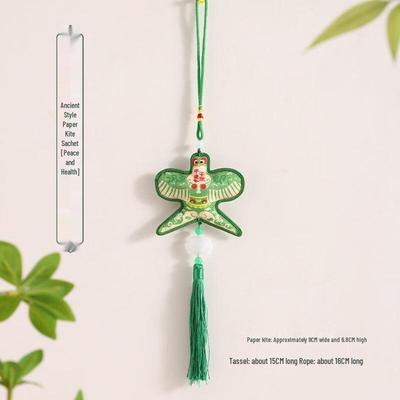 Ancient Style Kite Embroidered Sachet