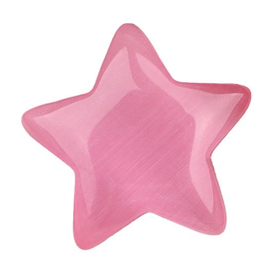 

Faux Crystal Mini Star Figurine Healing Stone Star Shaped Ornament Hand