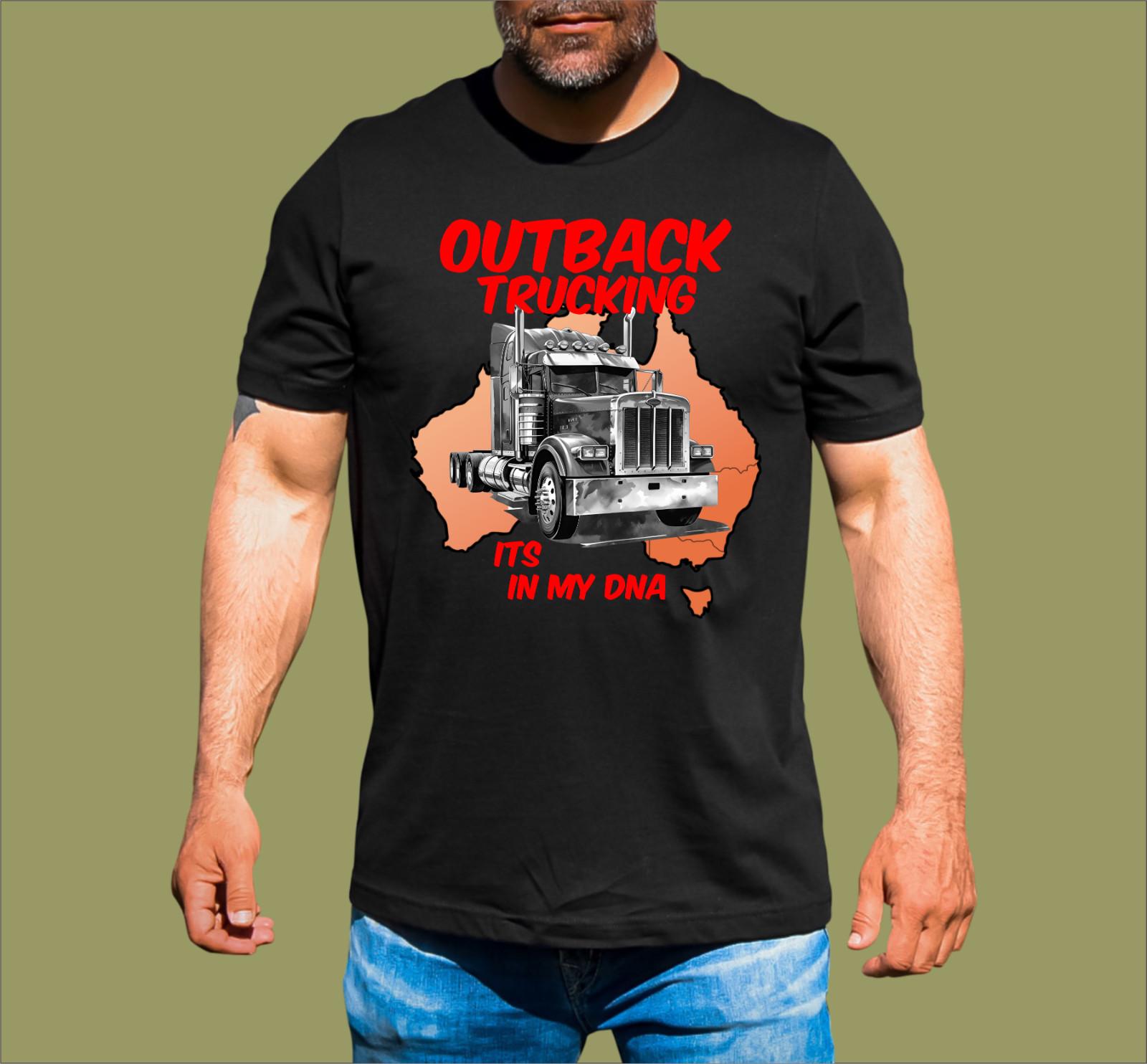 OUTBACK TRUCKING IN MY DNA T-SHIRT XXXXL