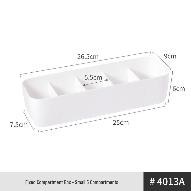Multi-Use Storage Box for Kitchen, Desk, and Bathroom