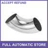 Car 90 Degree Mandrel Bend Elbow 25" OD Thickness 15mm 304 Stainless Steel New
