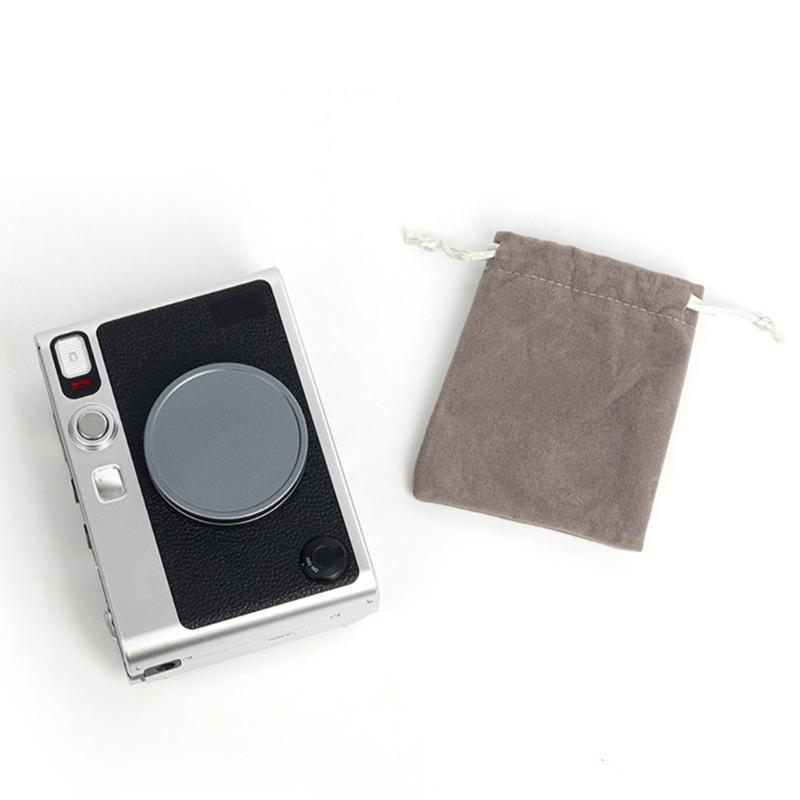 Tampa de lente leve 55 mm Tampas de lente frontal para câmeras Evo Película de vidro temperado protege a lente contra sujeira e poeira