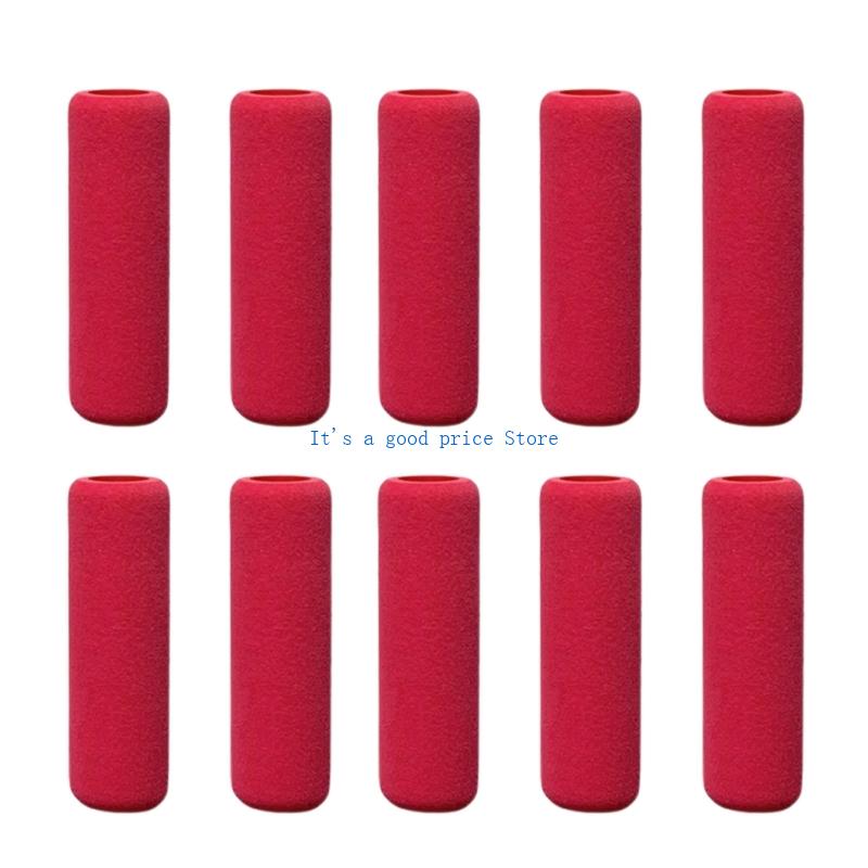 

10 штук Ергономічний тримач для олівця Поролонова накладка для ручки Для дітей, учнів, дошкільнят, дорослих Для правшів, лівшів Допоміжний тримач для письма