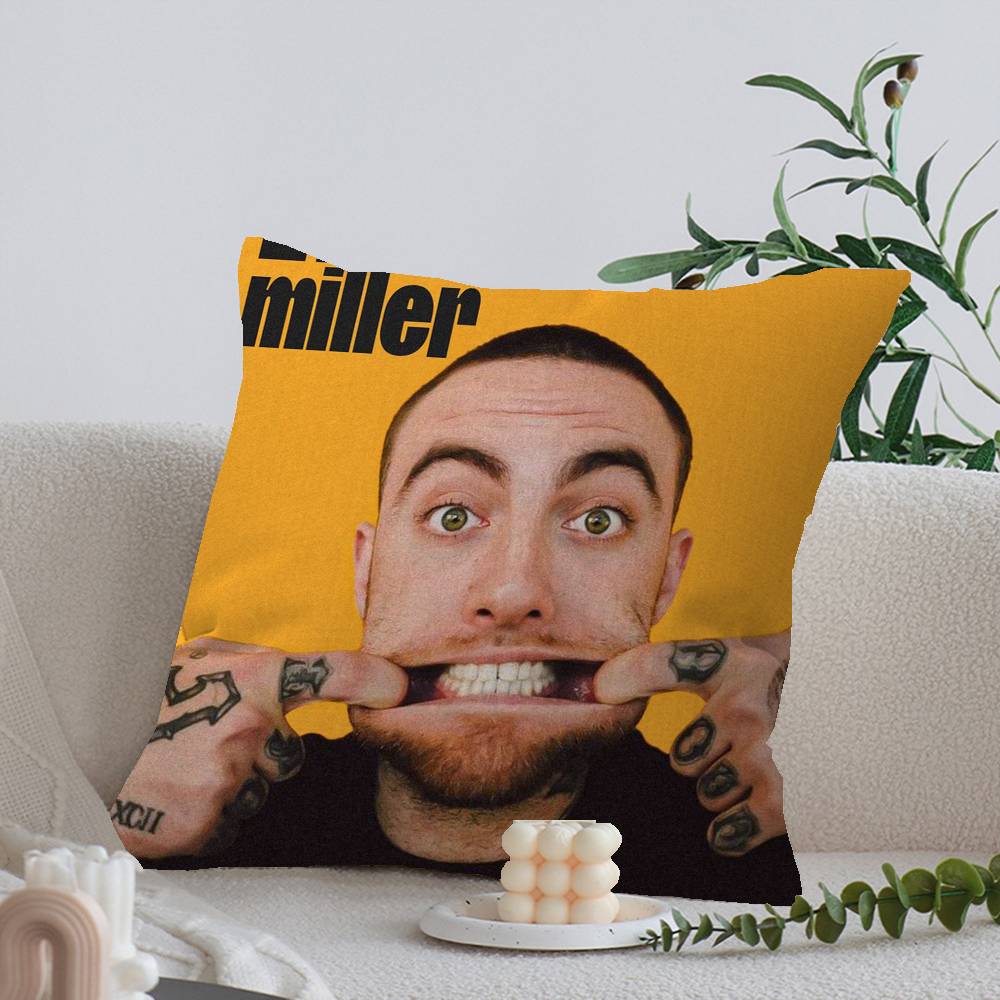 Singer M-Mac Miller Pillow Cover For Bedroom Room And Living Room Sofa Decorative Cushion Cover