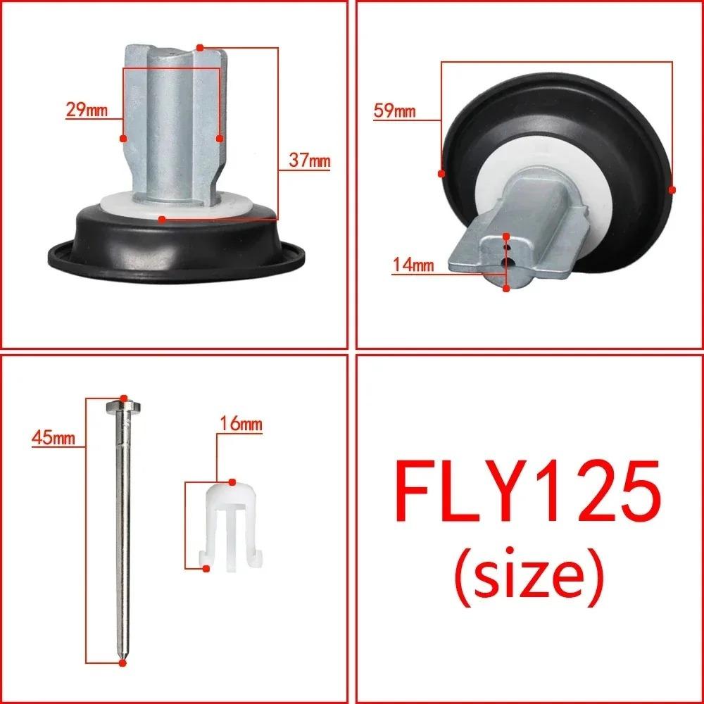 

Vacuum Film Piston Repair Kit For Piaggio FLY125 150rRAL Vespa LX LVX 125 150 125 Sportcity 125 150 200 Motorcycle Carburetor FLY125