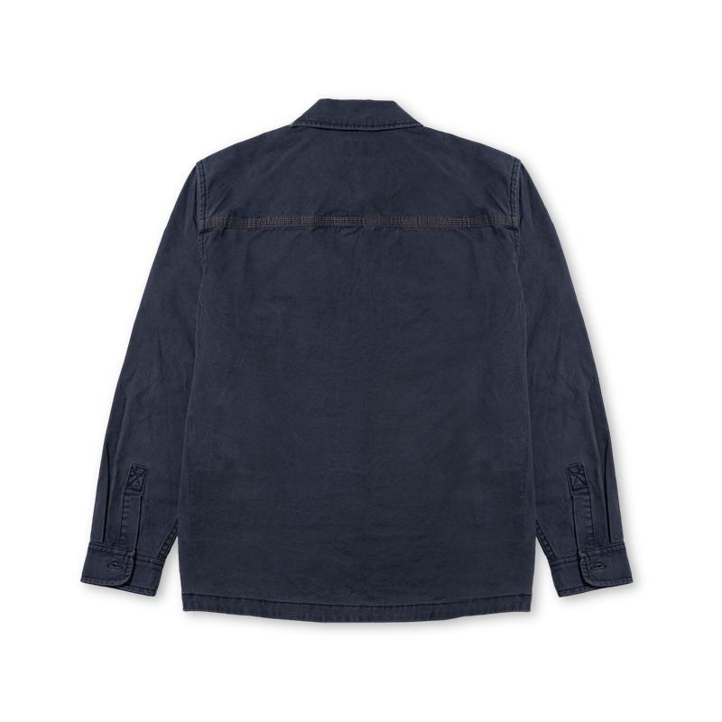 Timberland Chemise Simple Ample de Travail Extérieur à Manches Longues et Multi-Poches pour Homme Bleu Saphir Foncé A44SB-433
