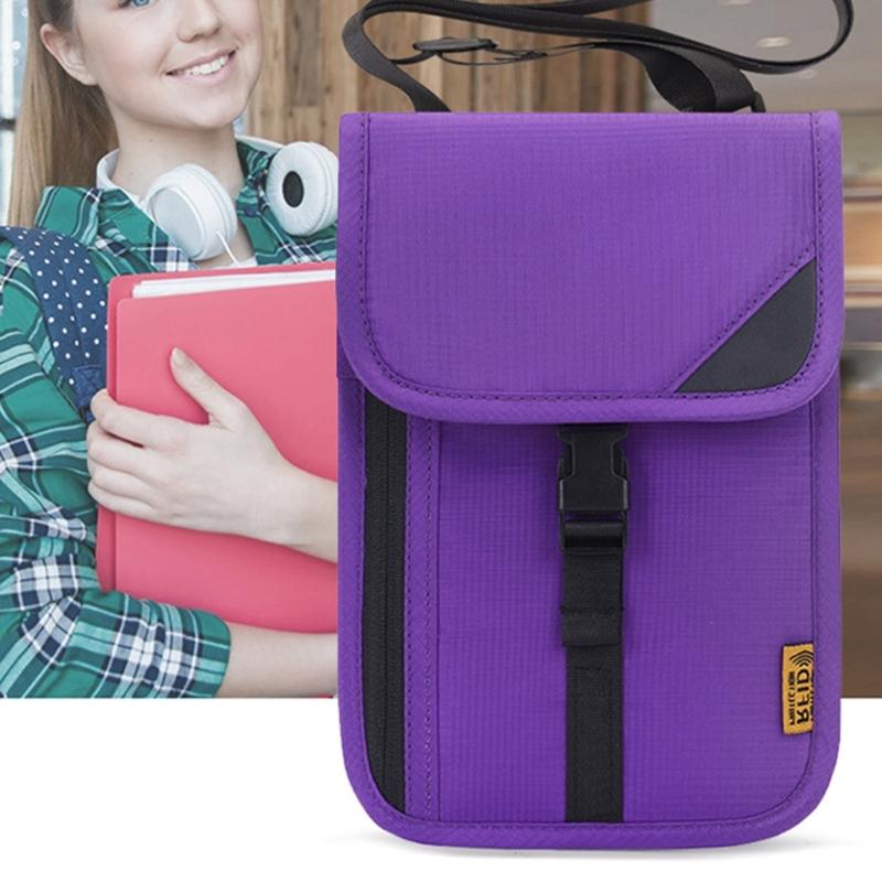 Leichte Nackentasche für Reisen Praktische und strapazierfähige Handytasche Perfekt für Vielflieger