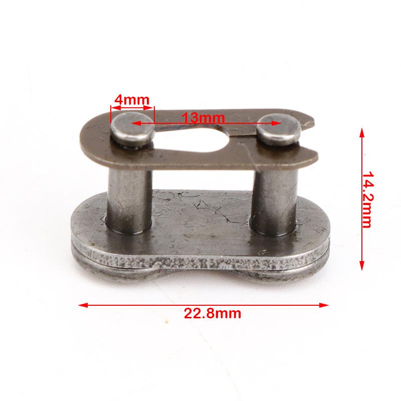 Motorcycle 415 Chain 17mm 14/15/16/17 Tooth Front Engine Sprocket With 415H Master Connector Link For Motorized Bicycle Moped
