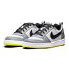 New Nike Court Borough Low White Black Wolf Grey GS 839985-104