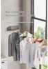 Invisible Retractable Clothesline: Wall-Mounted Stainless Steel Rope Rack for Indoor Drying