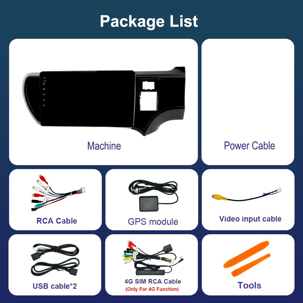 9 Inch DSP Stereo Android OS for Toyota Aqua 2011 - 2017 Navi GPS 4G Car Radio Multimedia Player BT IPS Screen WiFi Cooling Fan