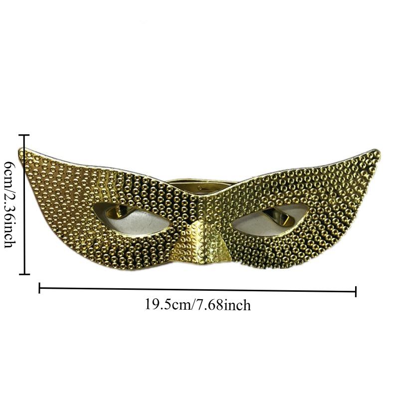 Carnival Party Masked Glitter Glasses Half Face Mask Makeup Ball Performance High Beauty Face Mask Props