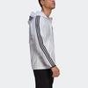 adidas Jackets Men's White Hooded Non Detachable Moderate GQ0602