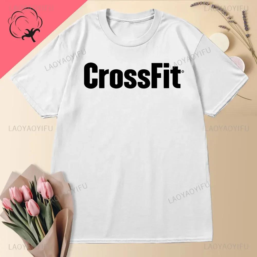 The new summer 2024 Crossfit releases the most suitable black short sleeved Tshirt for women Cool Street Tshirt item for sale