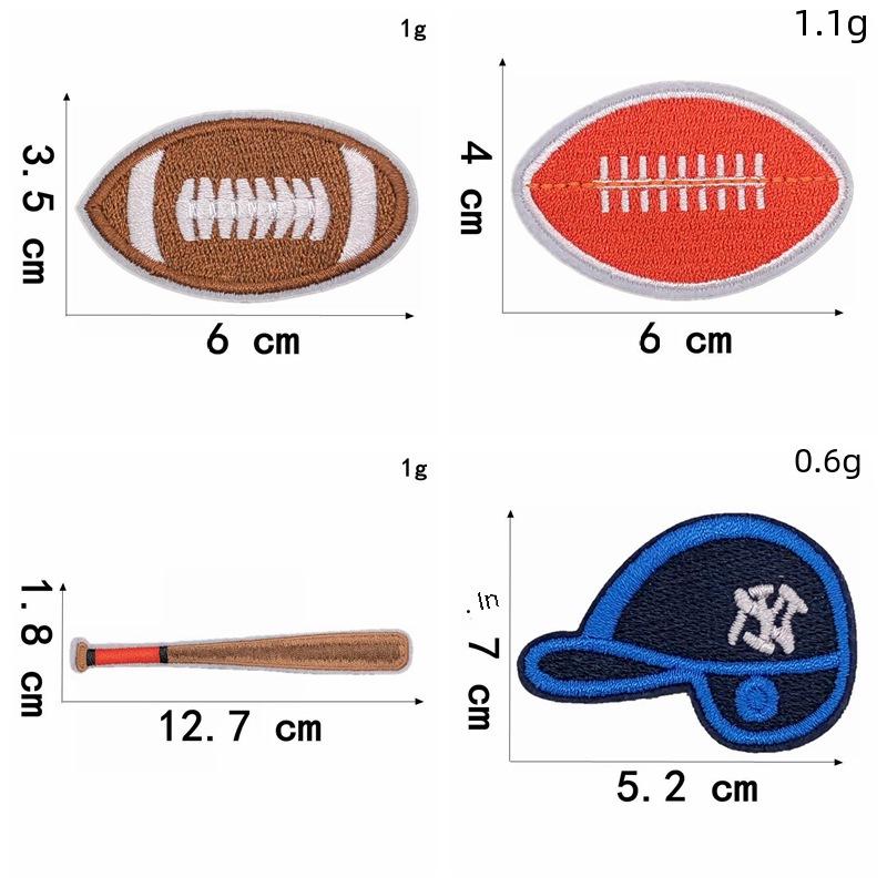 Jianxing Cross-Border Sports Embroidery Patch for Clothing Decoration