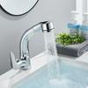 Modern Bathroom Faucet Basin Faucets Pull Out Hot and Cold Mixer Tap 360° Rotation Sprayer Tap Toilet Bathroom Cabinet Faucet