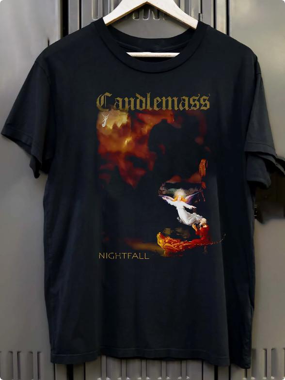Collelction Candlemass Band Nightfall T Shirt All Size S to 5XL S