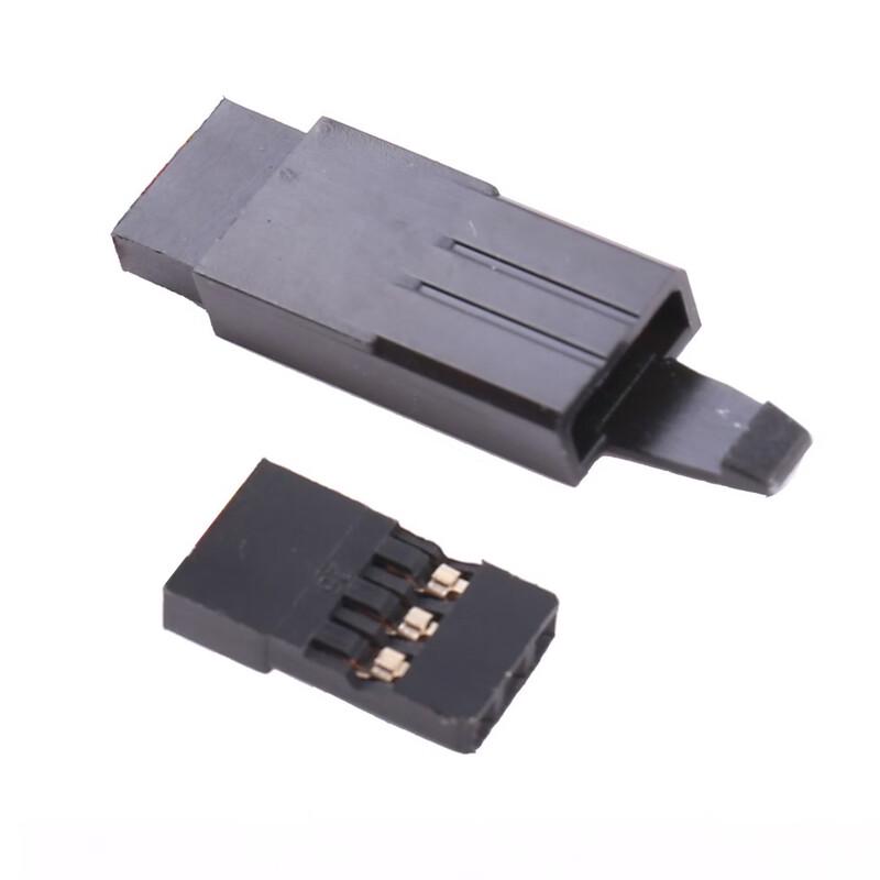 HOPECENTAMASS Gold Plated FUTABA Servo Connector Set with Anti-Loose Buckle