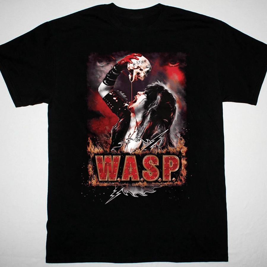 WASP band Will Perform their Entire black T-Shirt Mens Womens Tees Top Tops Tee Unisex S-4XL S