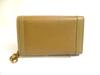 Authentic BVLGARI Brown Leather Gold H/W 6 Pics Key Chain #a671  Refurbished
