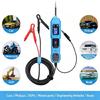 Digital Car Circuit Tester with Extended Cable, Automotive Test Pen for Wiring Signal Checks and Direct Reading During Garage Maintenance