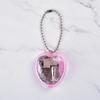 Mini Acrylic Music Box Keychain Acrylic Material Mini Mechanical Music Box  For Music Lovers