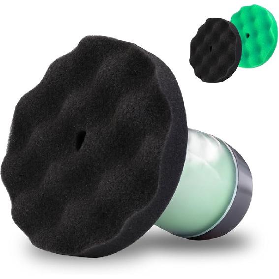 Flow Tire Shine Applicator, Reusable Car & Truck Tire Dressing Applicator, No-Drip Streak-Free Tire Shine Applicator Pad, Car Detailing Foam Sponge