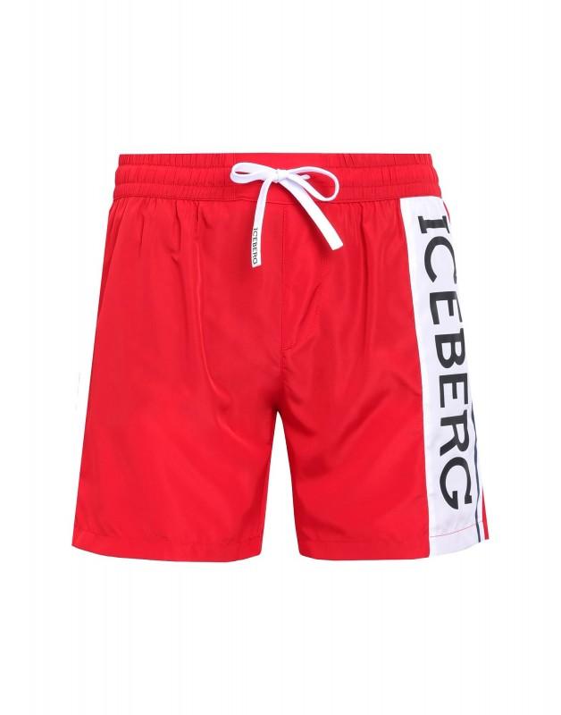 SuperMerchantEU Iceberg Italiaanse Zwembroek ROOD - Maat: XL