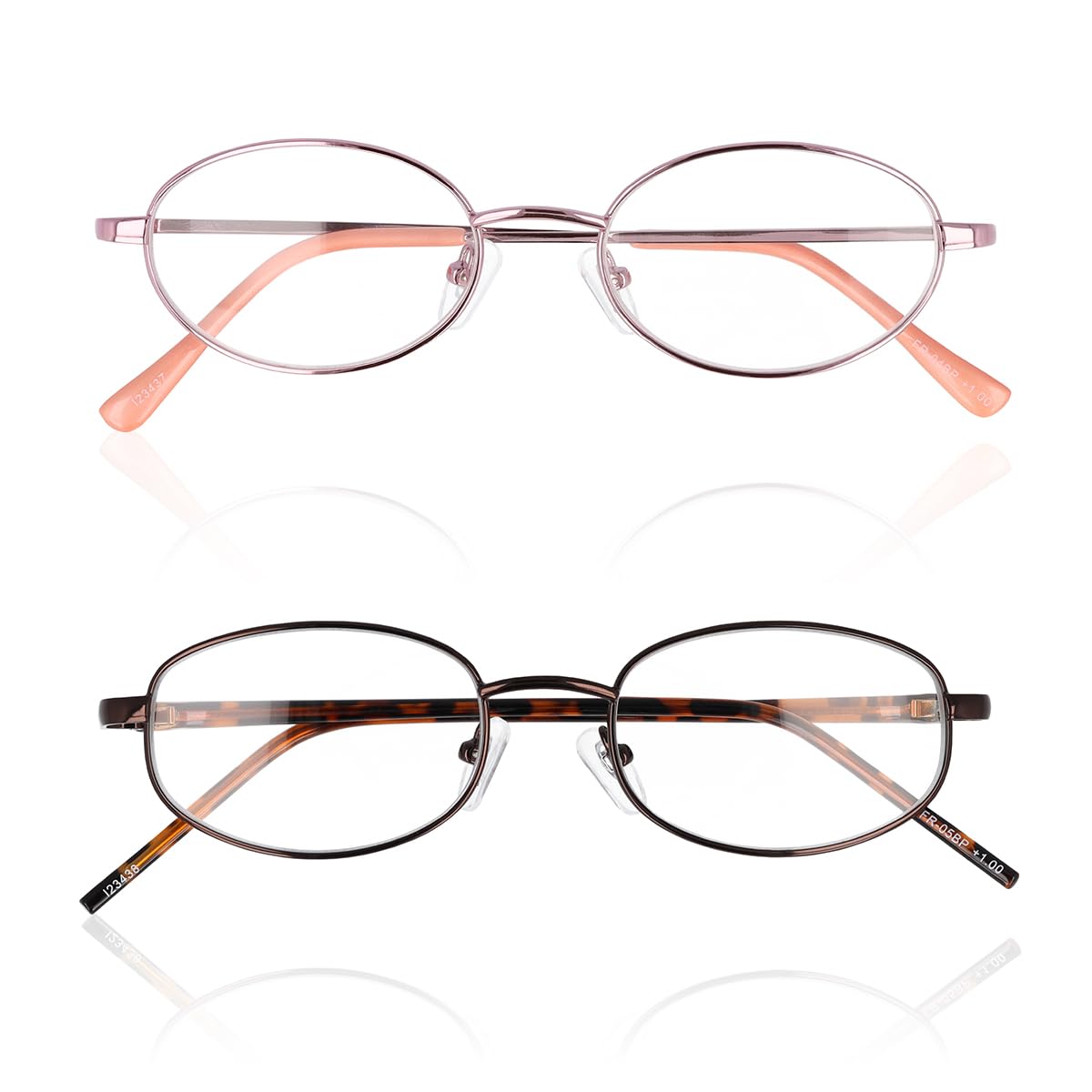 

Очки для чтения, легкие металлические, овальной формы, светло-розовая металлическая оправа, очки для пожилых людей, очки для чтения, очки для чтения, очки для пресбиопии, очки для пресбиопии