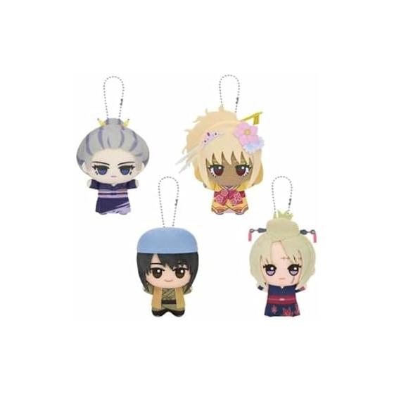 New Theatrical Version Gintama Yoshiwara Great Flames Chibigurumi vol.2 Complete set of 4 types (Toshiro Hijikata, Sougo Okita, Kotaro Katsura,