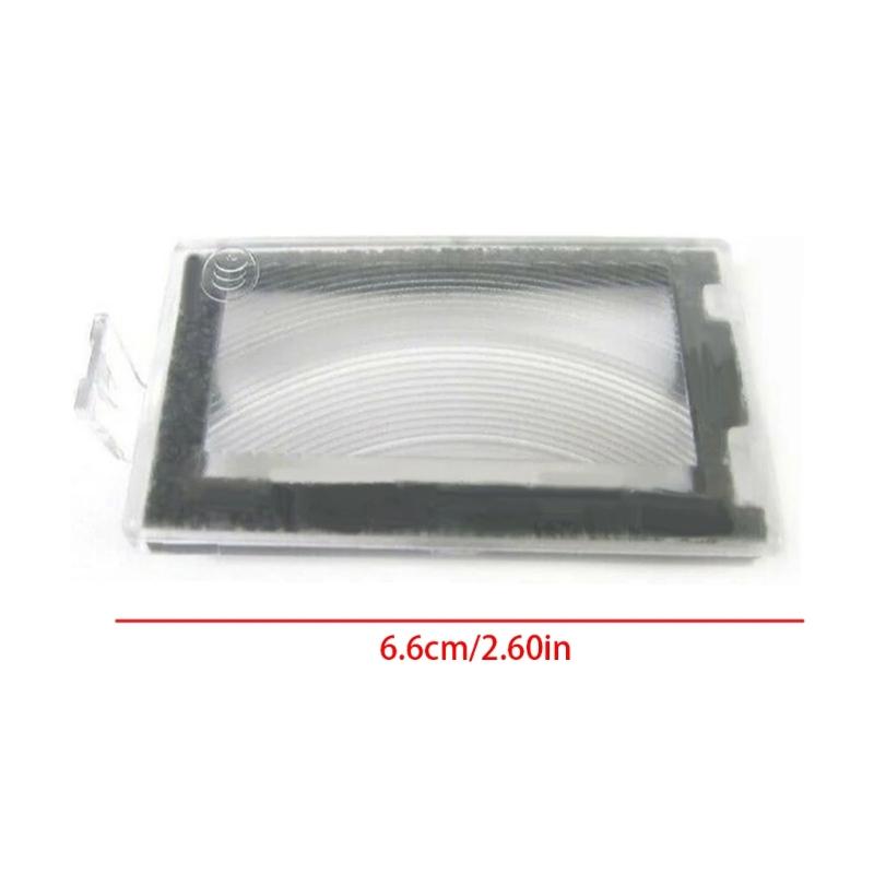 Rear License Plate Lamp Cover Precise Fit High Brightness IP67 Waterproof Polycarbonate Housing 68020954AB 68020955AB