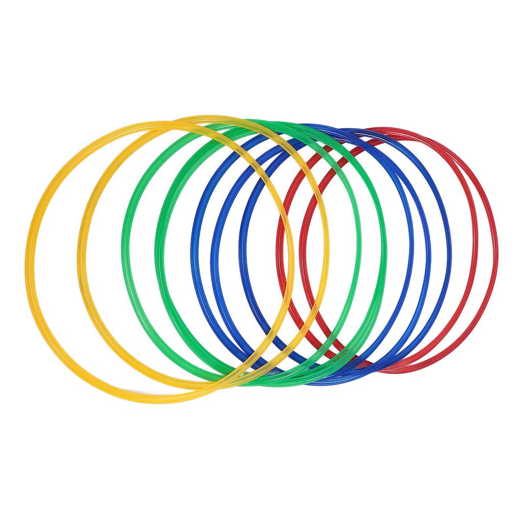 18.9in Sensory Training Hoops Kids Exercise 10pcs Hoop Rings 10pcs Connectors Sensory Training Equip