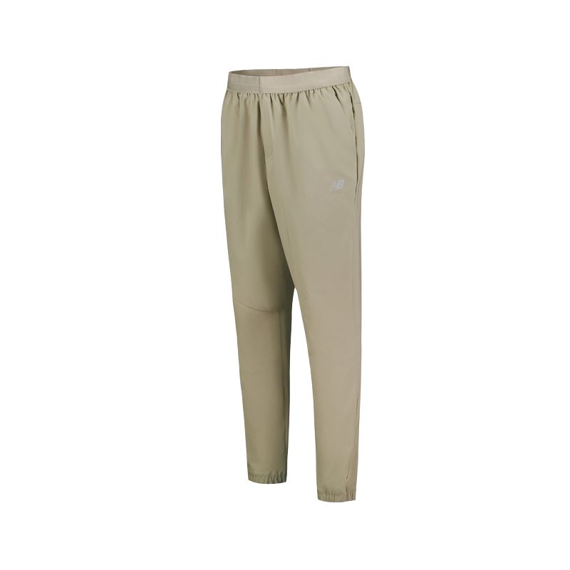 New Balance SS25 Sports Pants Men's Medium Brown Gray MP51065-DOK