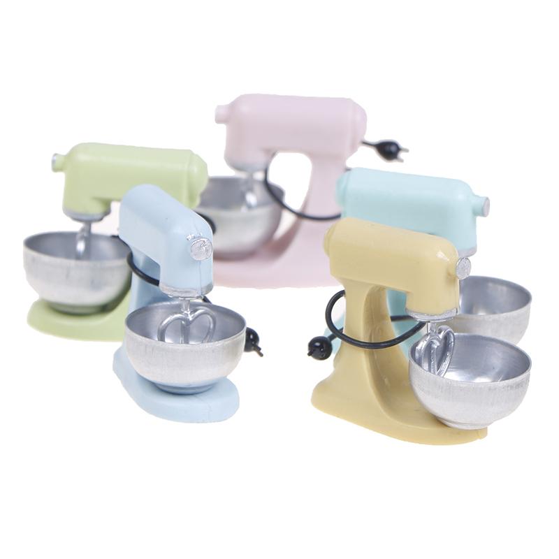 1:12 Dollhouse Miniature Kitchen Modern Mixer Model Furniture Accessories Toys