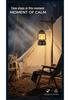 Rechargeable Camping Lantern - Long Battery Life, Outdoor Tent Atmosphere Light