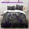 Mythical Characters Pattern Bedding Quilt Set Quilt Cover Pillowcase Home Decoration Birthday Gift (1 * duvet cover + 2 * pillowcase, without core)