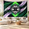Borussia Mönchengladbach Wall Tapestry, Soft Fabric Wall Hanging, Decorative Backdrop For Bedroom Home Wall Art
